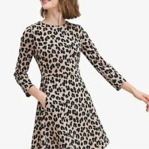 Kate Spade ♠️ leotard leopard dress